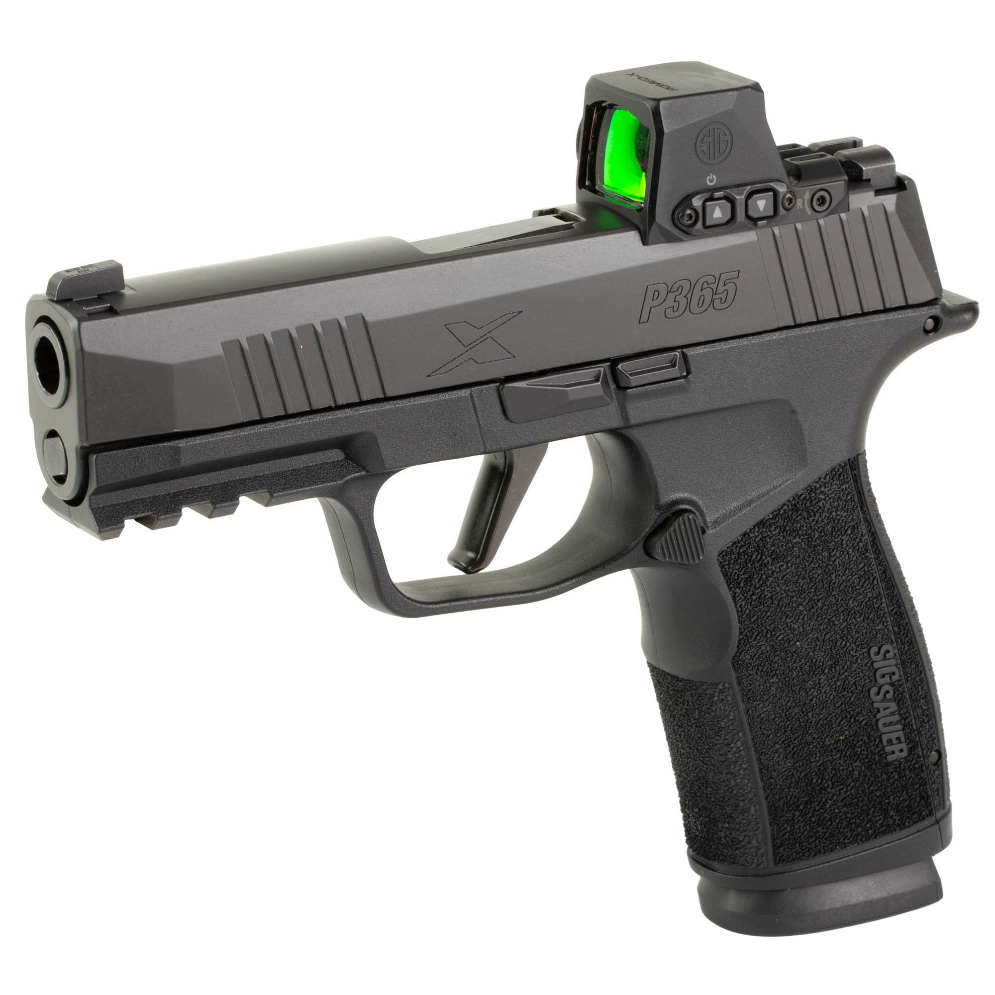 Sig Sauer P365 XMacro 9mm 3.7" Romeo X BLK/BLK (2)17RD Pistol