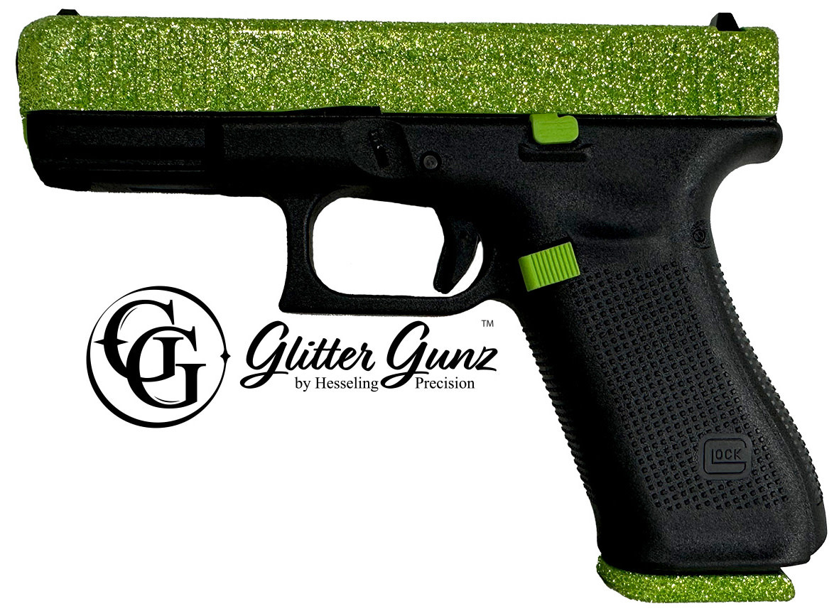 Glock G45 Gen5  9mm 4.02" Glitter Zombie Green (2)15RD Pistol