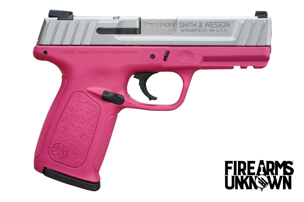 Smith & Wesson, SD9VE, 9MM, 4", 16RD, Cerakote Sig Pink