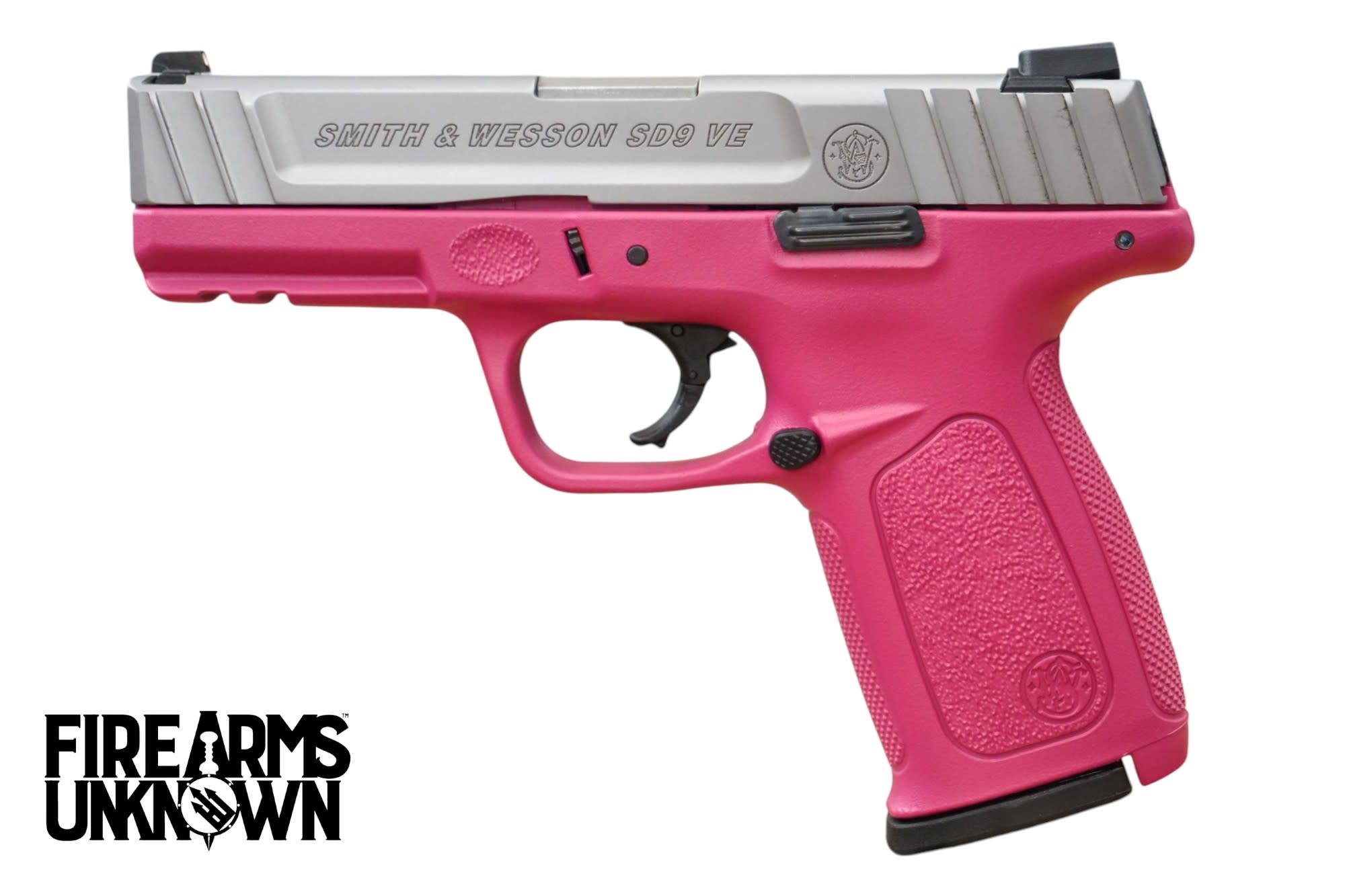 Smith & Wesson, SD9VE, 9MM, 4", 16RD, Cerakote Sig Pink