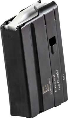 E-Lander 6.5 Grendel Steel Black 4RD Magazine