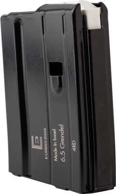 E-Lander 6.5 Grendel Steel Black 4RD Magazine