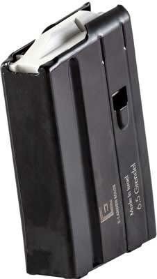 E-Lander 6.5 Grendel Steel Black 10RD Magazine