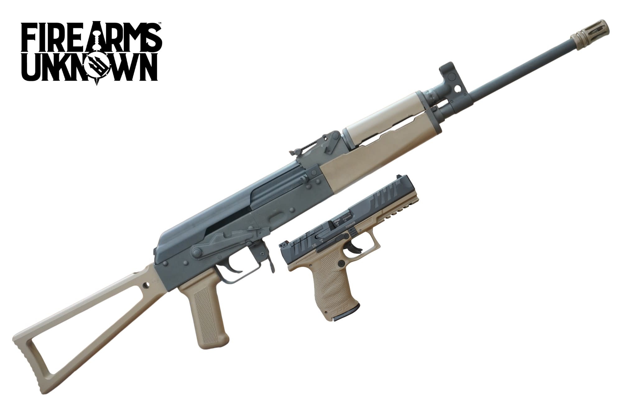 Century Arms VSKA Trooper & Walther PDP Desert Duo