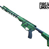 Firearms Unknown ZERO 5.56 16" Cerakote Blk/Green Tiger Stripe 30RD Rifle