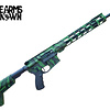 Firearms Unknown ZERO 5.56 16" Cerakote Green/BLK Tiger Stripe 30RD Rifle