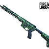 Firearms Unknown ZERO 5.56 16" Cerakote Green/BLK Tiger Stripe 30RD Rifle