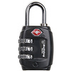 Bulldog TSA Lock w/Steel Shackle, Black (NOT CA)