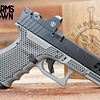 Glock 19 Gen3 9mm 4" Cerakote Bull Shark Grey Laser Stippled Pistol w/ Riton PRD