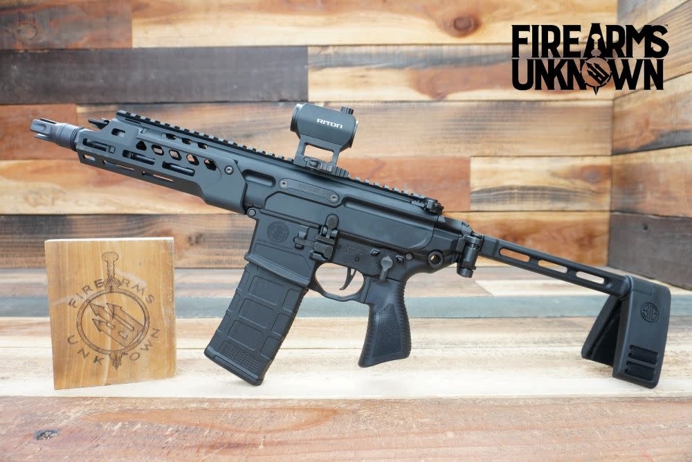 Sig Sauer MCX Rattler LT 5.56 7.75" BLK M-LOK 30RD Pistol w/ Riton ARD X1