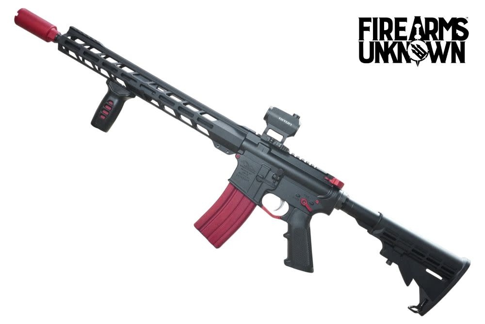 Anderson MFG AM-15 5.56 16" BLK/RED 30RD Rifle w/ Riton ARD