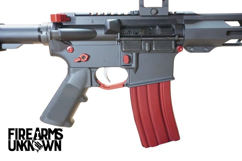 Anderson MFG AM-15 5.56 16" BLK/RED 30RD Rifle w/ Riton ARD