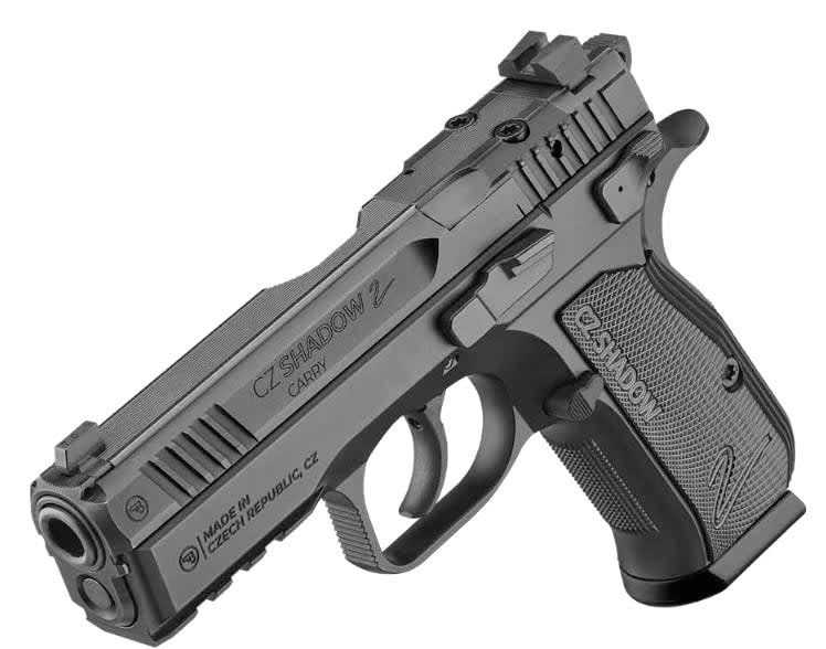 CZ Shadow 2 Carry 9mm 4" OR BLK/BLK (2)15RD Pistol