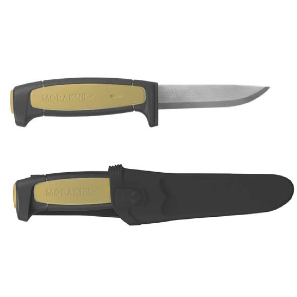 Morakniv Basic 511(C) 3.6" Blk/Desert Fixed Blade Knife
