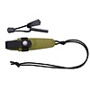 Morakniv Eldris (S) 2.3" Green Knife w/ Fire Starter Kit