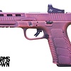 Rock Island STK 100, w/ CT red dot,  Custom Cerakote Distressed Prison Pink 2-17rd Mags, 9mm