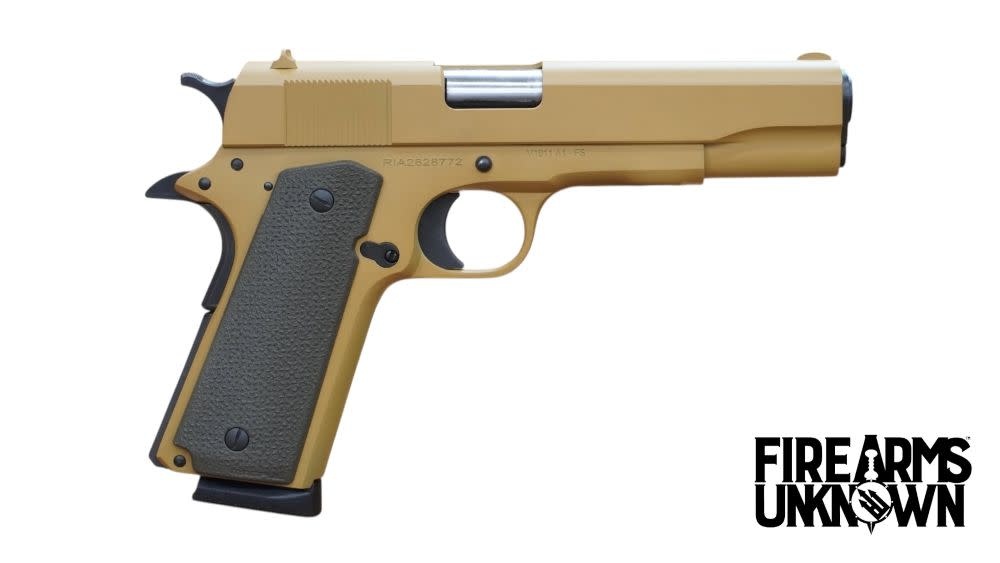 ROCK ISLAND M1911-A1 RAL8000 Cerakote w/ Magpul MOE TSP ODG Grips
