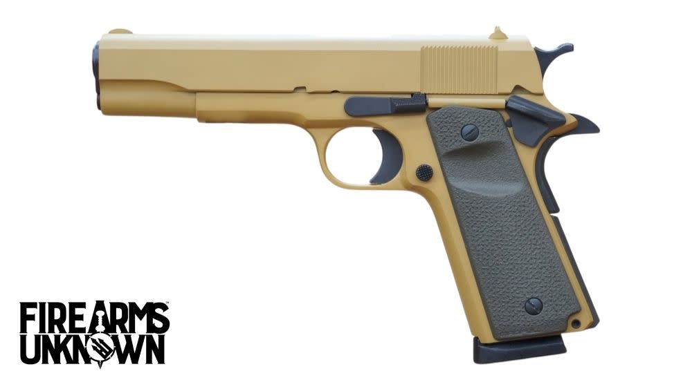 ROCK ISLAND M1911-A1 RAL8000 Cerakote w/ Magpul MOE TSP ODG Grips