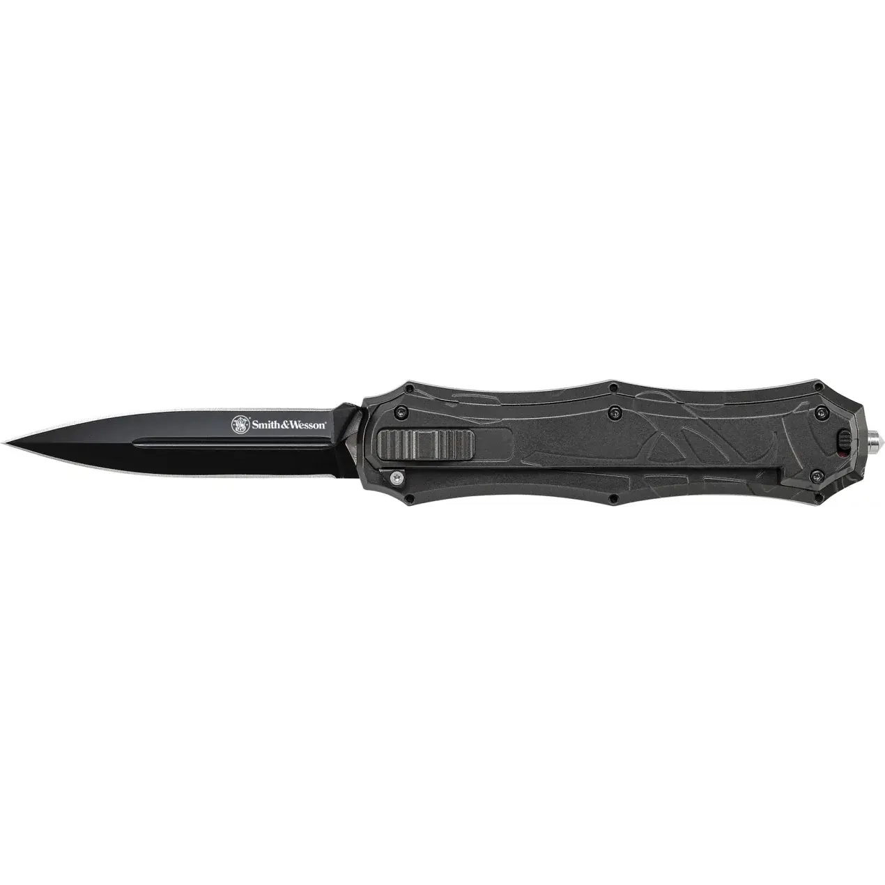 S&W OTF Dagger Spear PNT Black 3.6" Knife