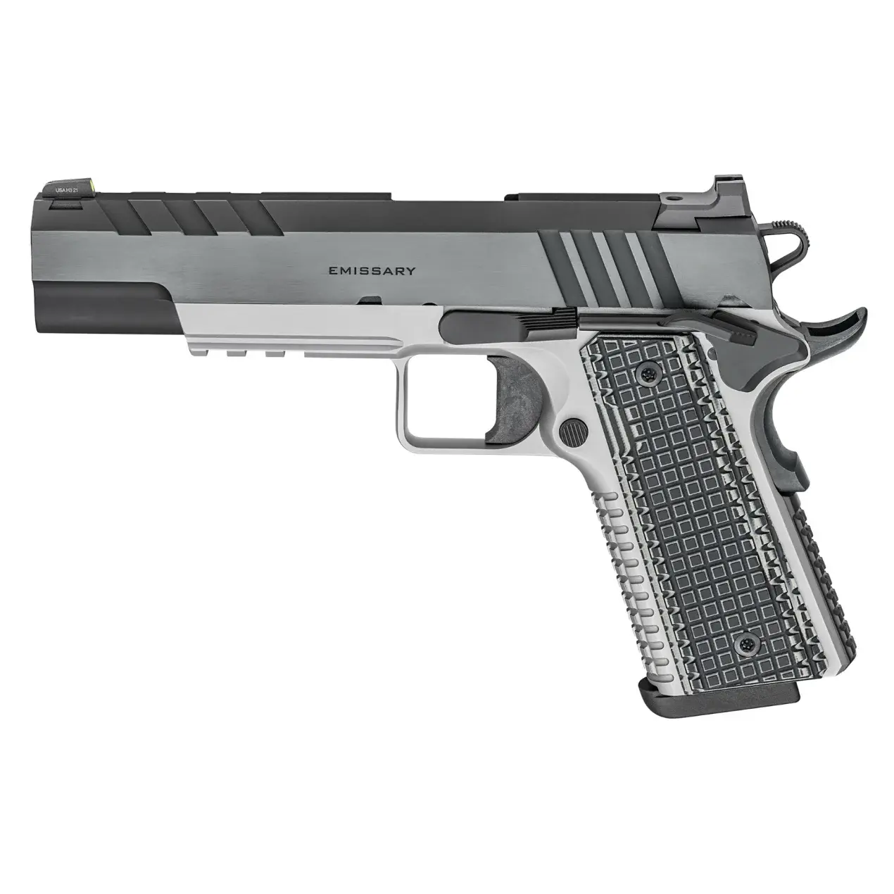 Springfield Armory 1911 Emissary 9mm 5'' BLK/SS 8-Rd Pistol