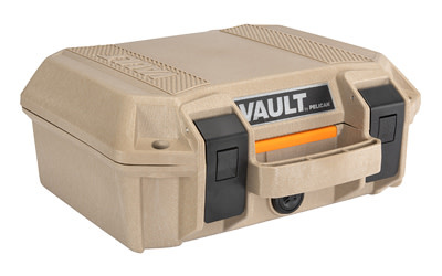 Pelican Vault V100C Sm Handgun Case, Tan