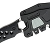 Camillus Comb 3.5" Satin Black Honeycomb Fixed Blade Knife 19489