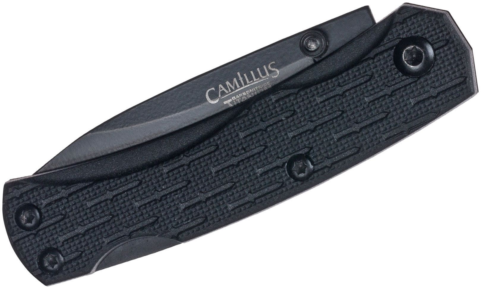 Camillus Camlite Mini 2.25" Black Folding Knife 19197