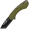 Camillus Veracious 2.5" Green SS Tanto Folding Knife 19648