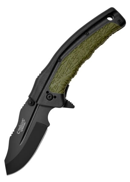 Camillus Chasse 3" Greeb/BLk Folding Knife 19285