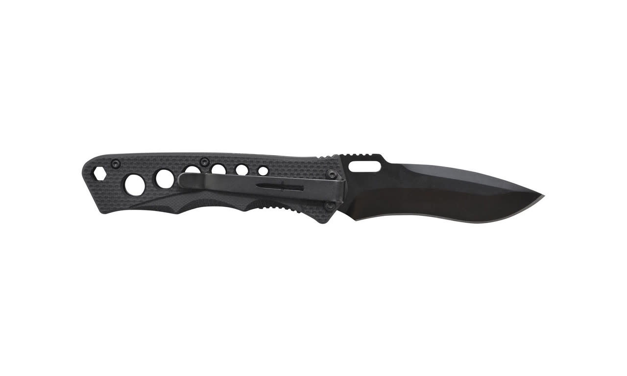Camillus Rage 3" Black SS Folding Knife 19302