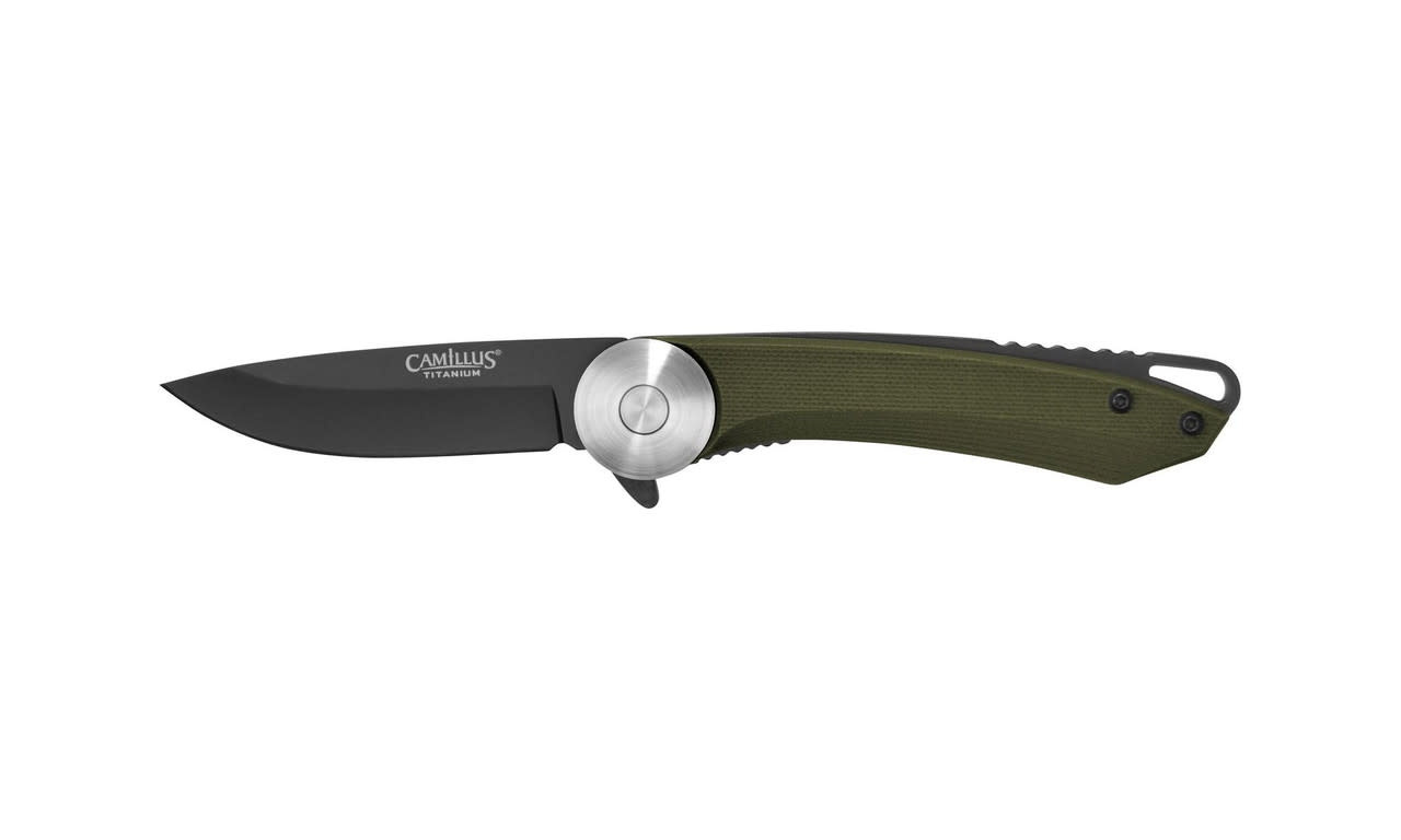 Camillus Cirque 2.75" Green SS Folding Knife 19642