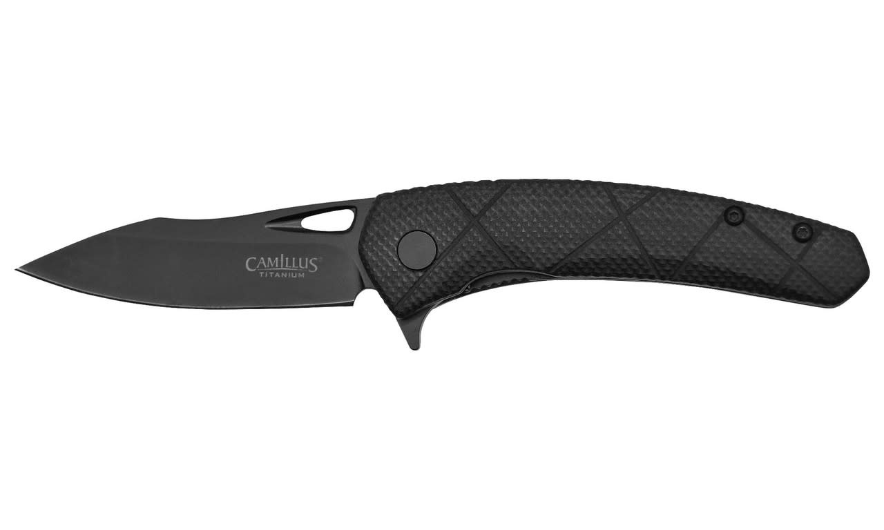 Camillus Blaze 2.75" Black SS Folding Knife 19810