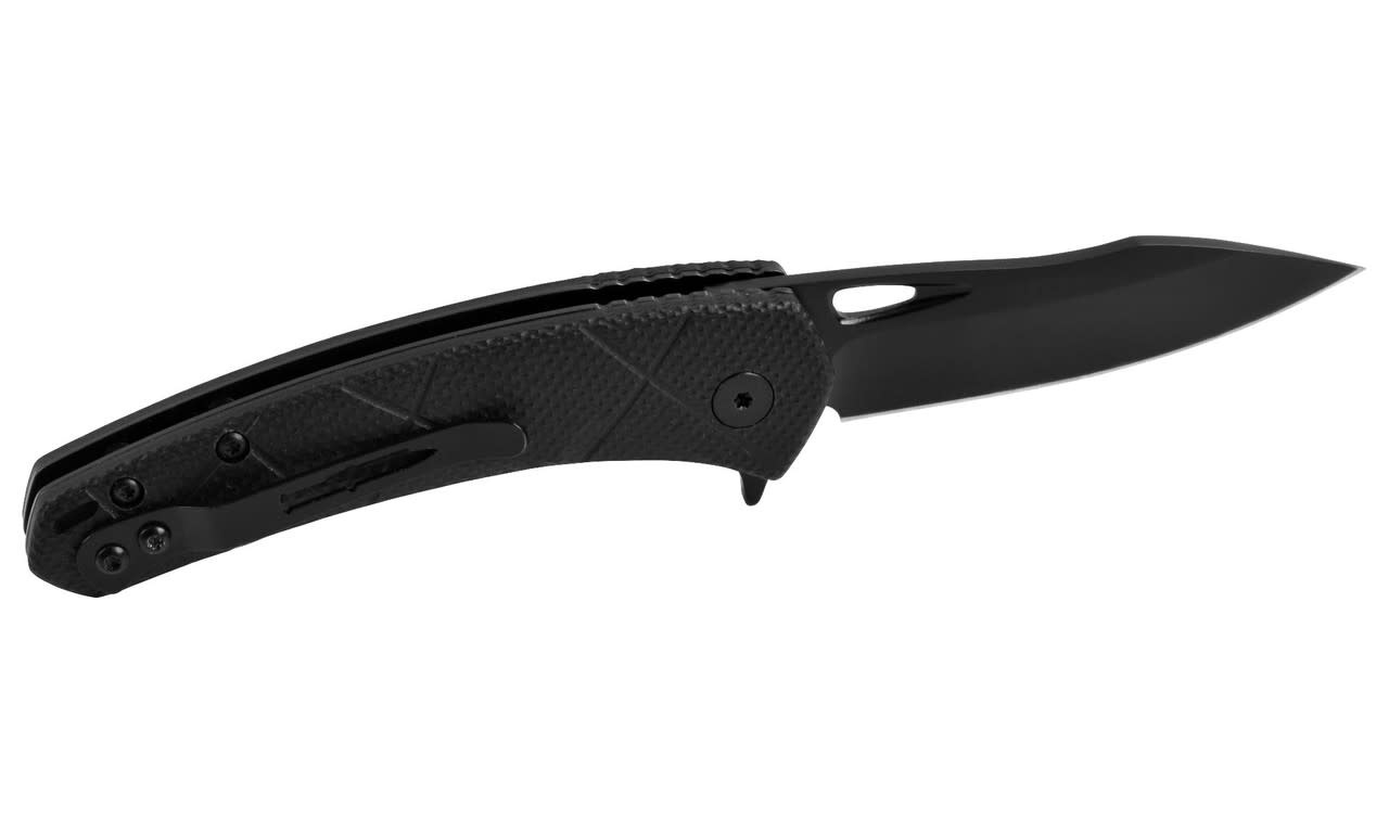 Camillus Blaze 2.75" Black SS Folding Knife 19810