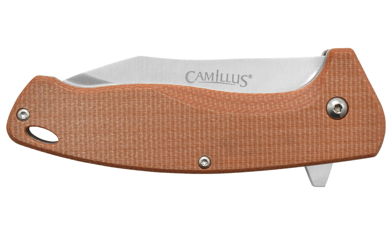 Camillus  Arvo 3" Tan Folding Knife 19479
