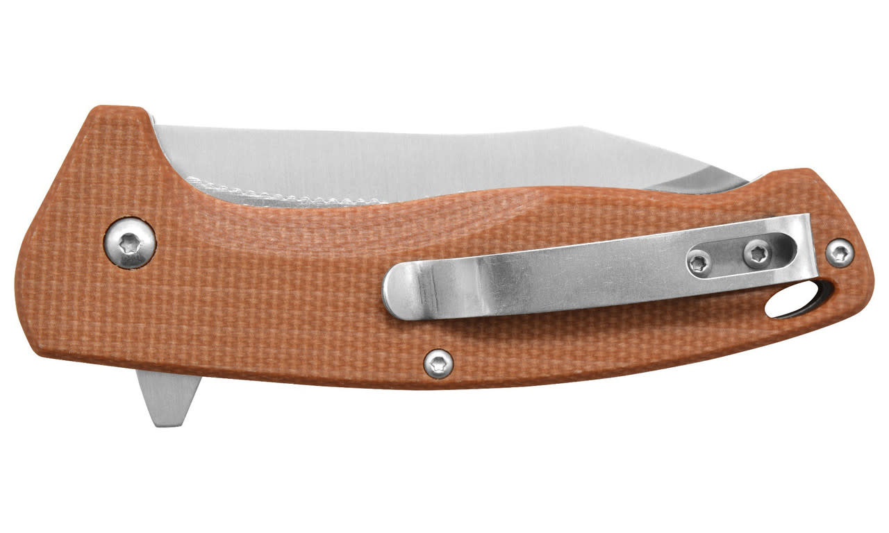 Camillus  Arvo 3" Tan Folding Knife 19479