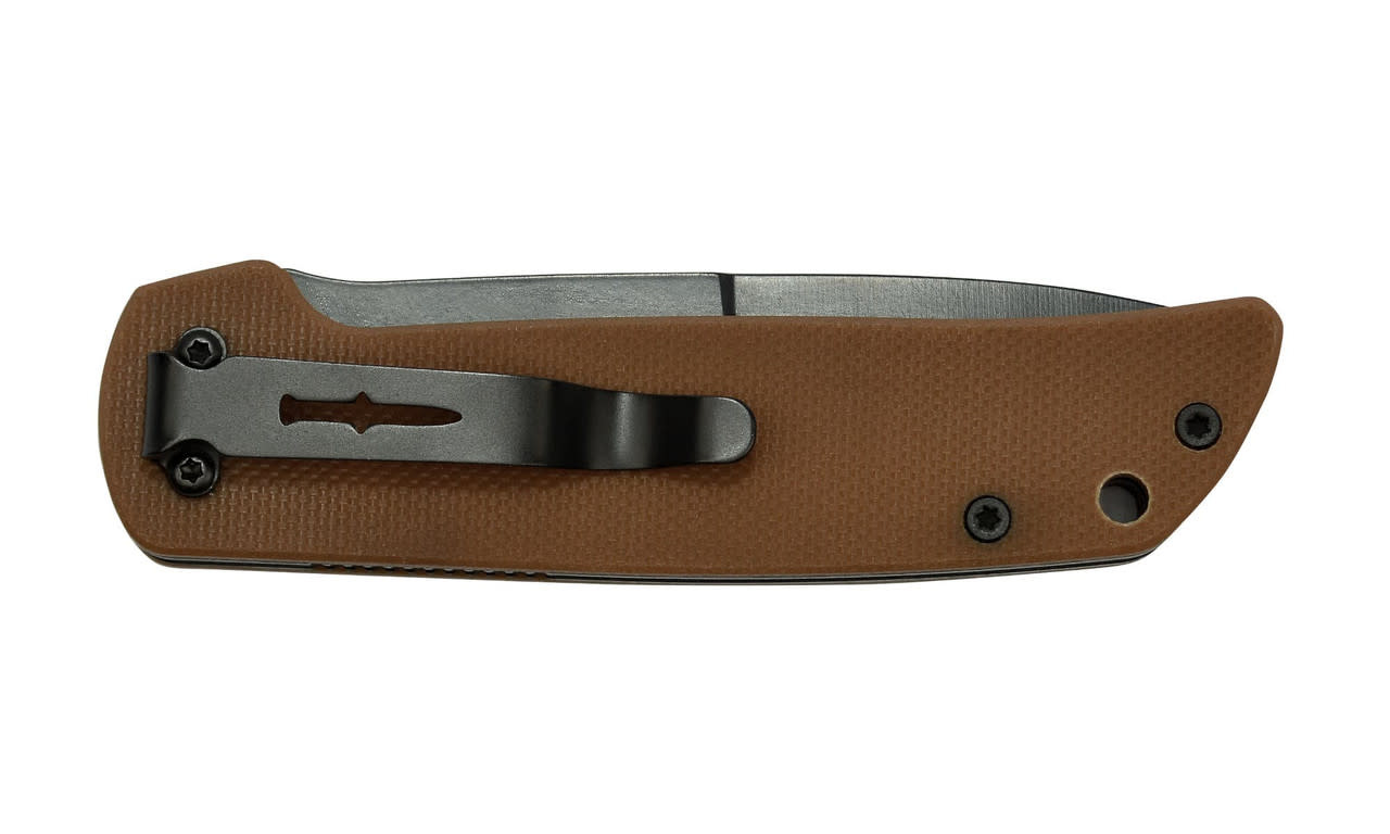Camillus Cuda Mini 3" Coyote Brown Folding Knife 19635