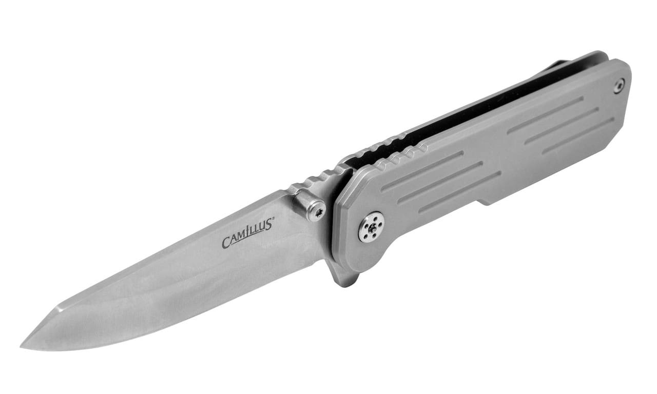 Camillus Choff 2.75" SS Silver Folding Knife 19391