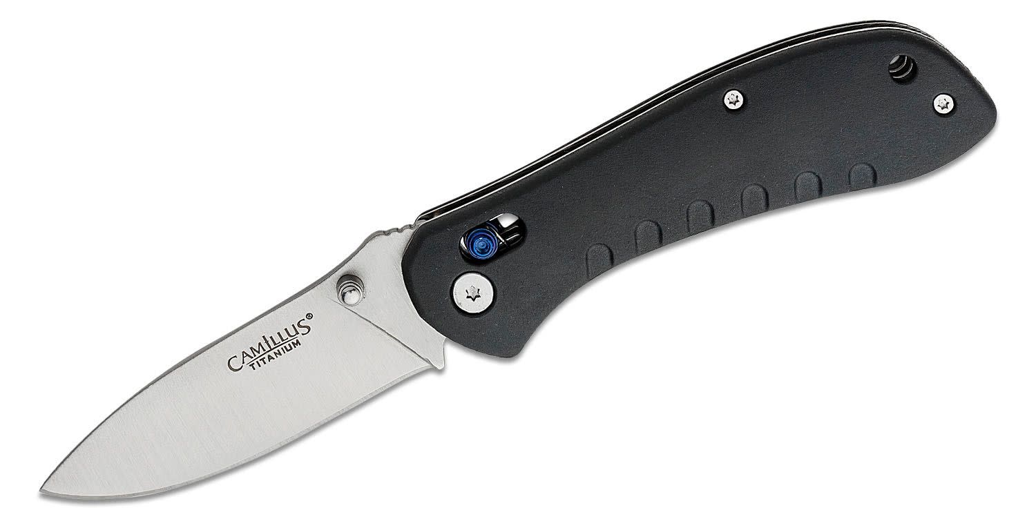 Camillus Rovax 3.25" Black Folding Knife