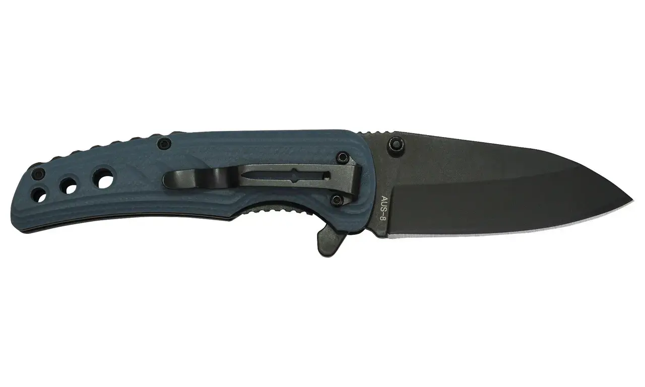 Camillus Impulse II 2.75" Blue/Black Folding Knife 19435