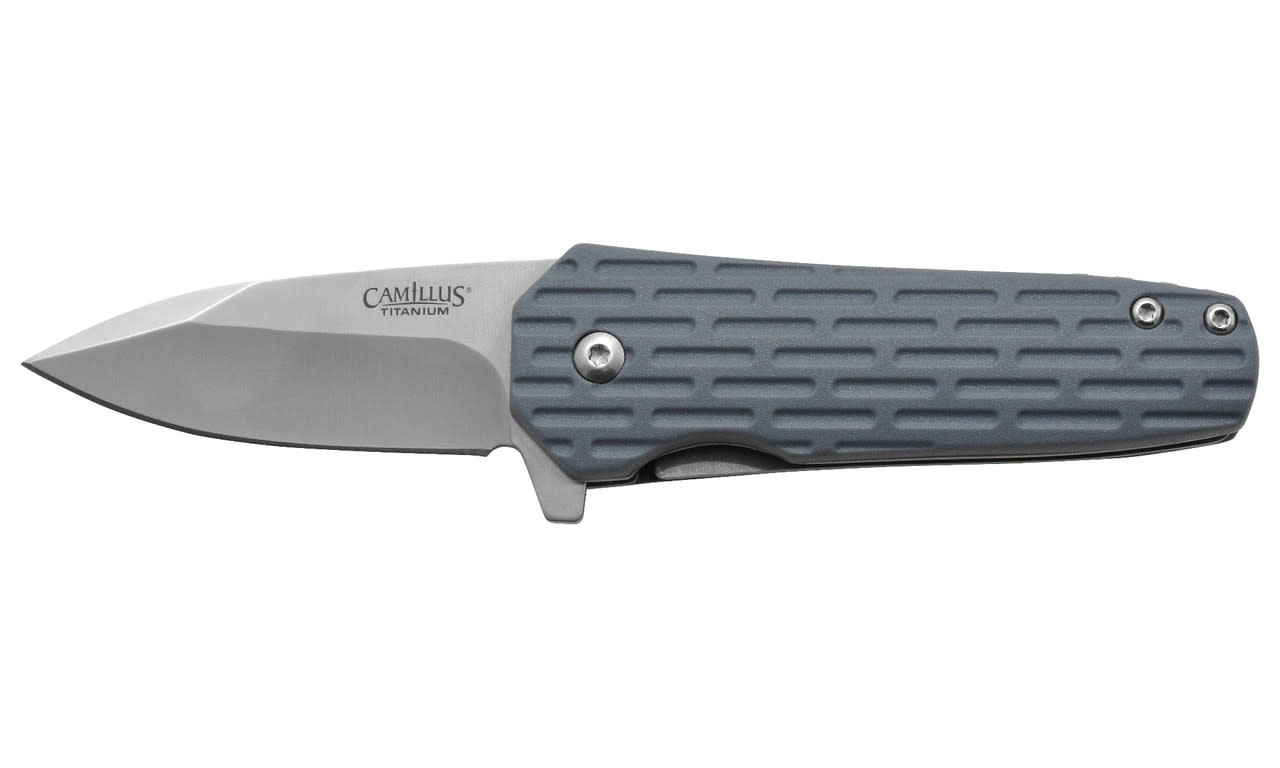 Camillus Wedge 2.25" Slate Blue SS Folding Knife 19399