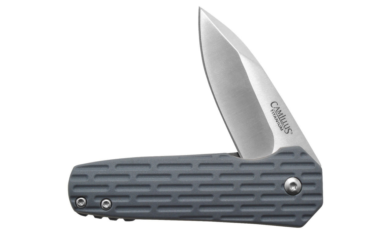 Camillus Wedge 2.25" Slate Blue SS Folding Knife 19399