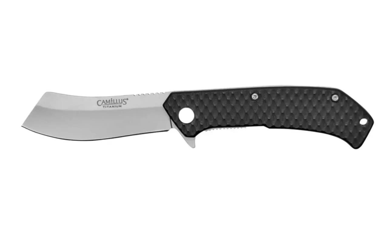 Camillus Barber 2.75" Black Folding Knife 19645