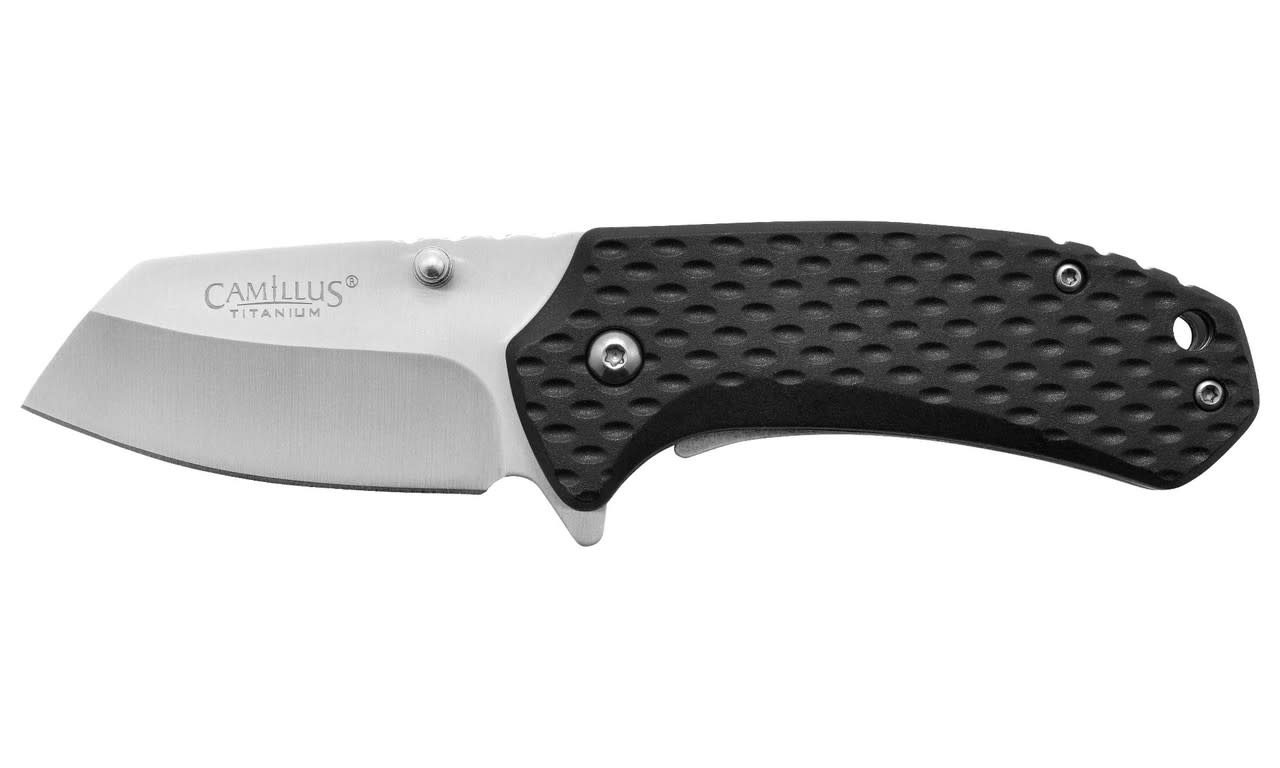 Camillus Bombat 2.25" Black SS Folding Knife 19484