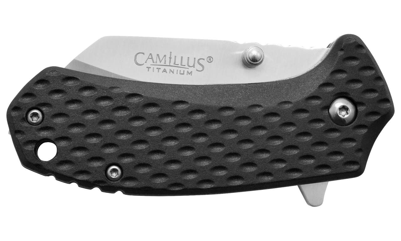Camillus Bombat 2.25" Black SS Folding Knife 19484