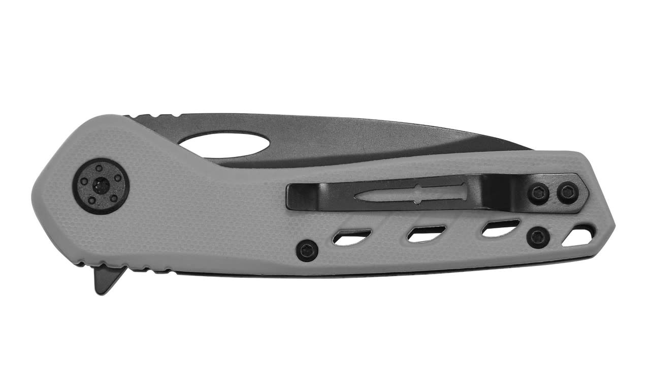 Camillus Slot 2.75" Black/Gray SS Folding Knife 19802