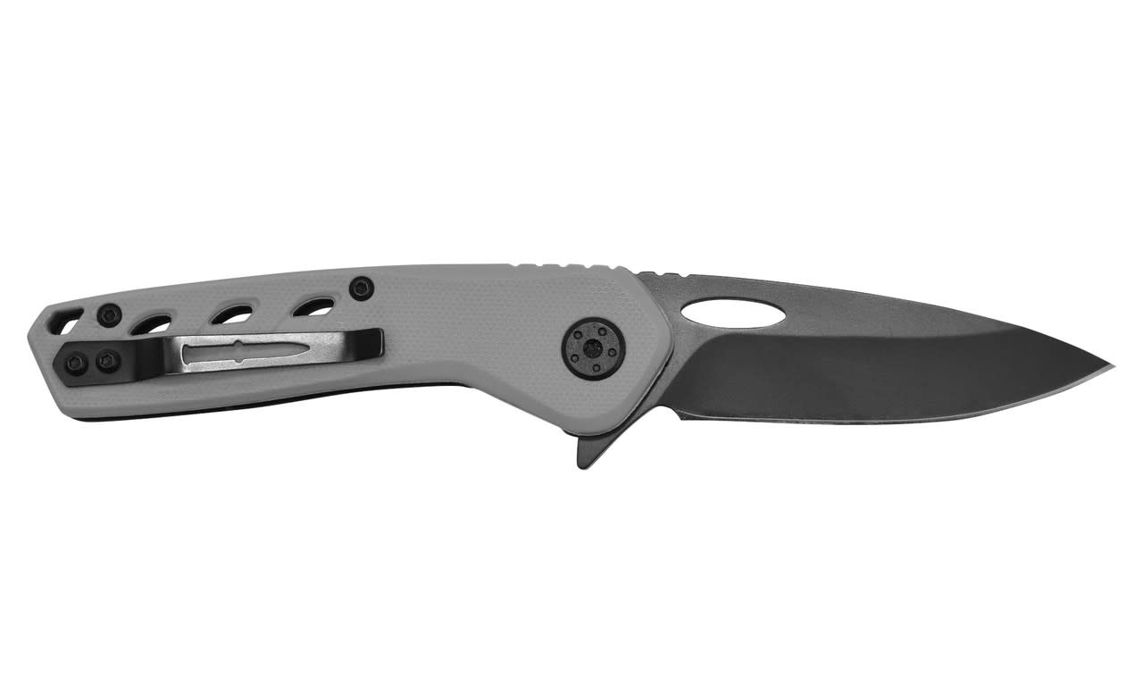 Camillus Slot 2.75" Black/Gray SS Folding Knife 19802