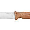 Camillus Swedge 4.3" Brown Fixed Blade Knife 19627