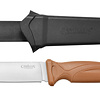 Camillus Swedge 4.3" Brown Fixed Blade Knife 19627