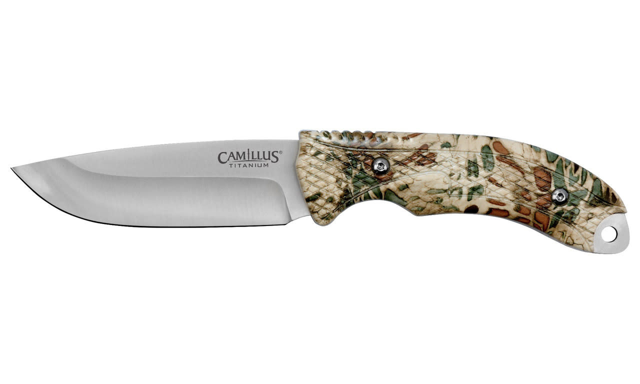 Camillus Mask 4" SS Camo Folding Knife 19832