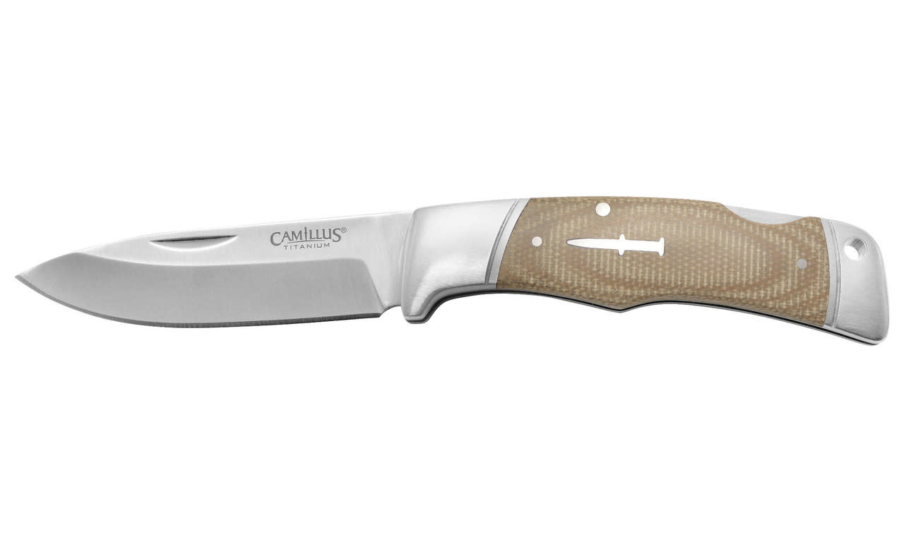 Camillus The Classic 3.25" Brown / SS Folding Knife 19480